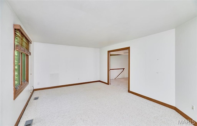 14424 Valley Meadow Ct W, Chesterfield, MO 63017 - unfurnished room with baseboards and carpet
