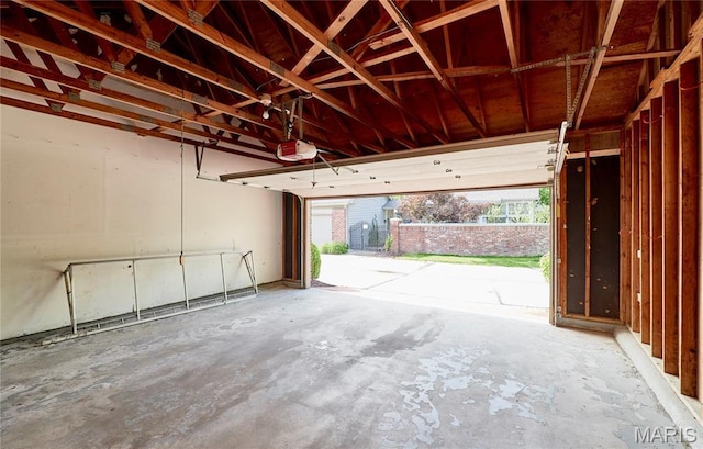 14424 Valley Meadow Ct W, Chesterfield, MO 63017 - garage with a garage door opener