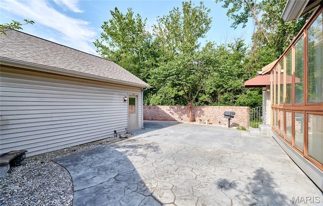14424 Valley Meadow Ct W, Chesterfield, MO 63017 - view of patio