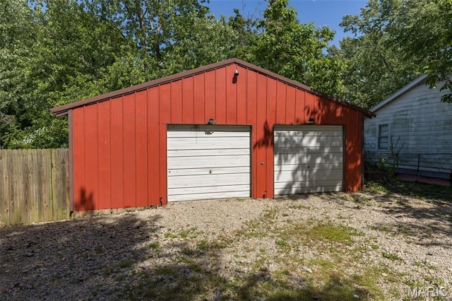 1158 Mulberry St, Bismarck, MO 63624 - view of detached garage