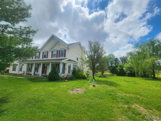12650 State Highway M, Wright City, MO 63390 - view of front of property with a porch and a front yard