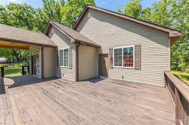 249 Trails End Way, Doniphan, MO 63935 - view of deck