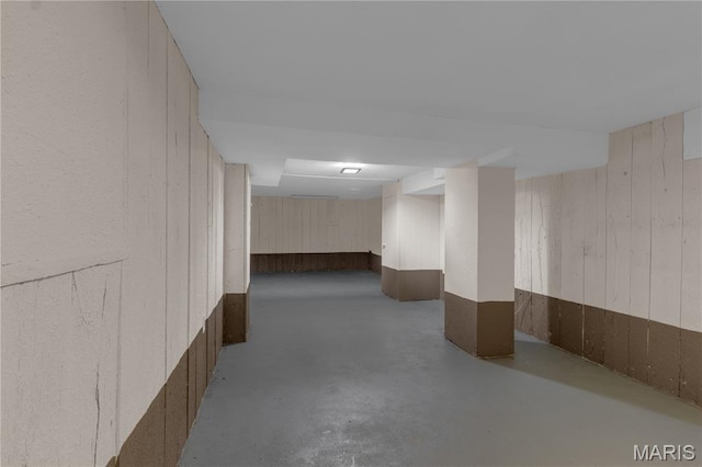 317 S Louisiana St, Cape Girardeau, MO 63703 - finished basement with wood walls
