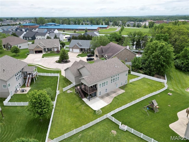 3 Lakeview Pointe Ct, Lake St Louis, MO 63367 - aerial perspective of suburban area