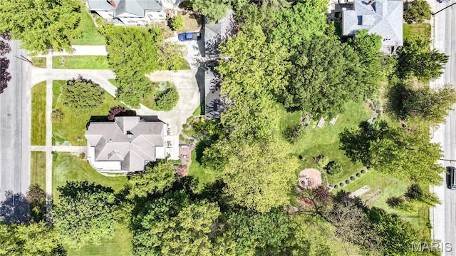 619 E Main St, Carlinville, IL 62626 - aerial perspective of suburban area
