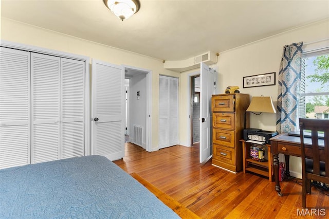 5704 Feezor Rd, Farmington, MO 63640 - bedroom featuring wood finished floors, a closet, and crown molding