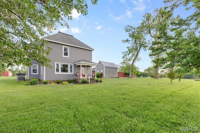 5704 Feezor Rd, Farmington, MO 63640 - back of house with a yard