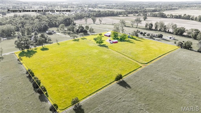 5704 Feezor Rd, Farmington, MO 63640 - aerial overview of property's location with property boundaries highlighted
