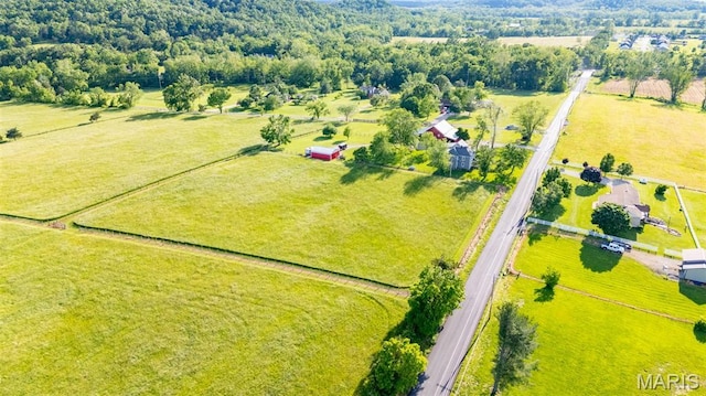 5704 Feezor Rd, Farmington, MO 63640 - aerial view of sparsely populated area
