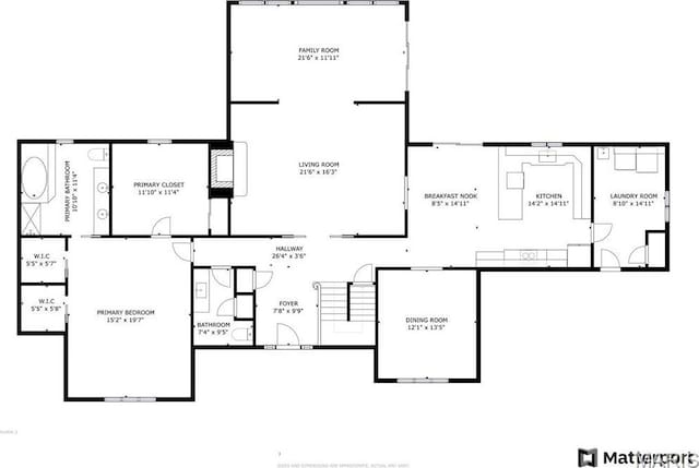1989 Dogwood Trl, Collinsville, IL 62234 - floor plan / room layout
