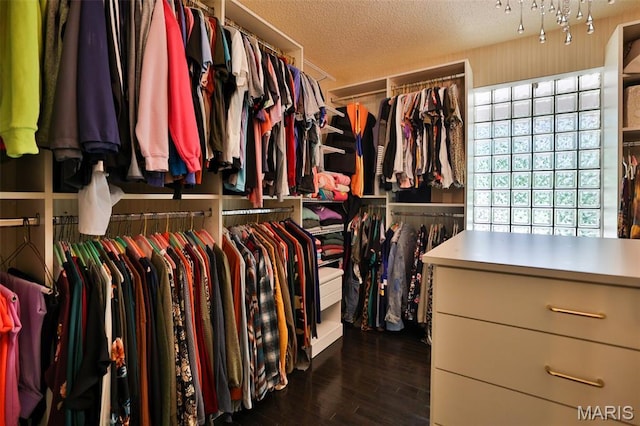 1989 Dogwood Trl, Collinsville, IL 62234 - spacious closet with wood finished floors