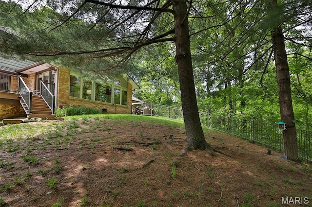 1989 Dogwood Trl, Collinsville, IL 62234 - view of yard