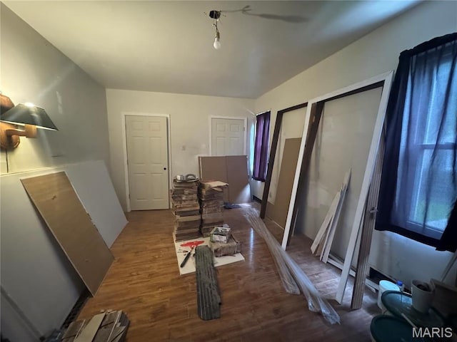 2442 Adams St, Granite City, IL 62040 - misc room featuring wood finished floors