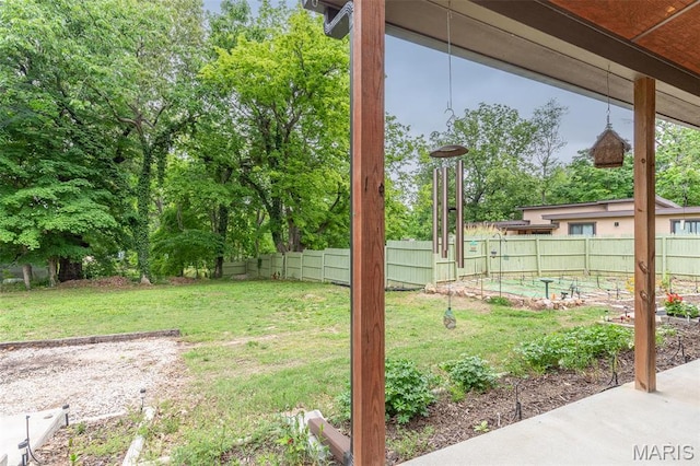 732 N Main St, Poplar Bluff, MO 63901 - view of yard with a garden