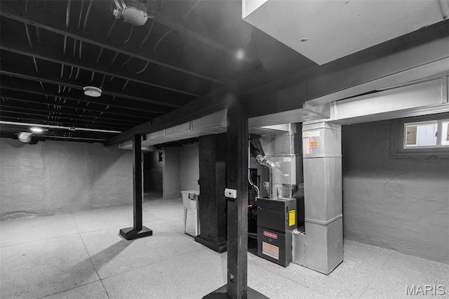 7211 Kensington Ave, Maplewood, MO 63143 - basement with heating unit