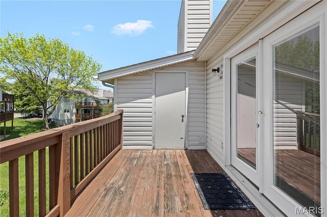 51 Sugar Ridge Ct, Saint Peters, MO 63376 - view of wooden deck