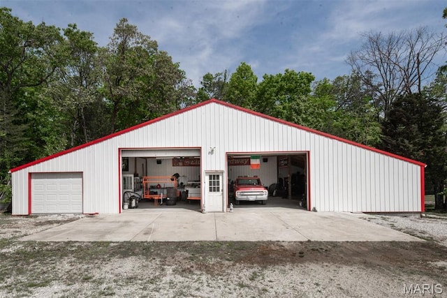 7877 Sylvan Pl, Dittmer, MO 63023 - view of detached garage