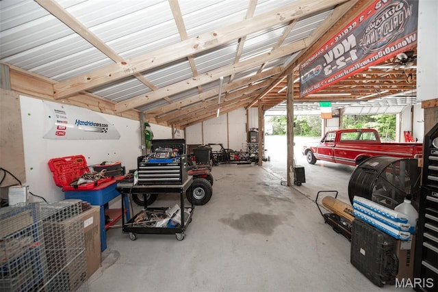 7877 Sylvan Pl, Dittmer, MO 63023 - view of garage