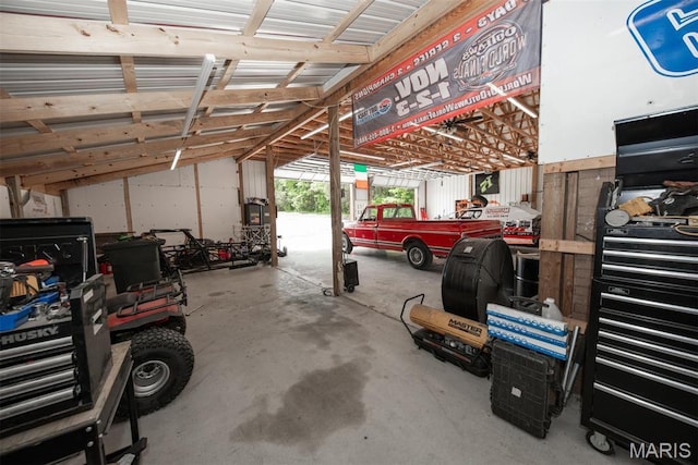 7877 Sylvan Pl, Dittmer, MO 63023 - view of garage