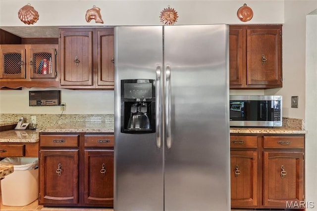 1934 Brigantine Cir, Worden, IL 62097 - kitchen featuring stainless steel appliances and light stone countertops
