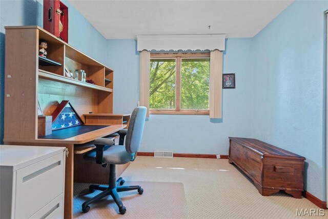 1934 Brigantine Cir, Worden, IL 62097 - carpeted office space featuring baseboards