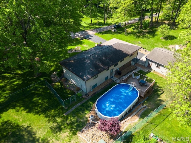 1934 Brigantine Cir, Worden, IL 62097 - aerial view of property and surrounding area