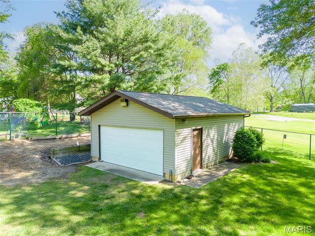 1934 Brigantine Cir, Worden, IL 62097 - view of detached garage
