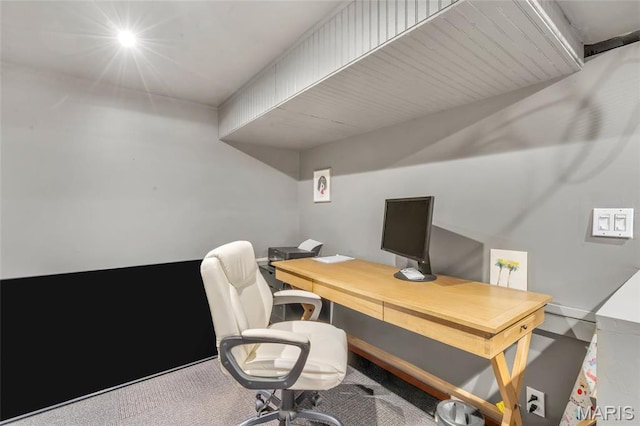 view of office space