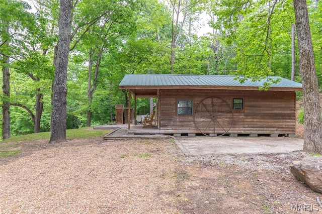167 Ripley Co Rd Unit Y-3, Doniphan, MO 63935 - view of outbuilding featuring a forest view
