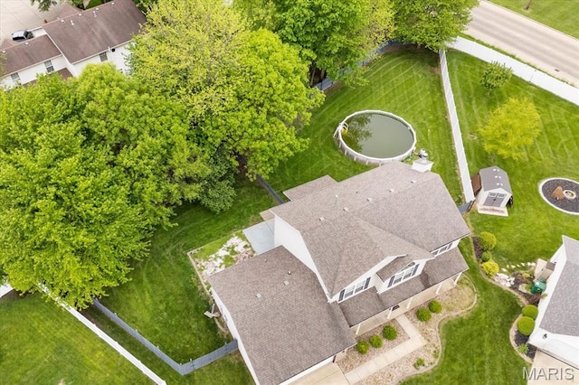 aerial view