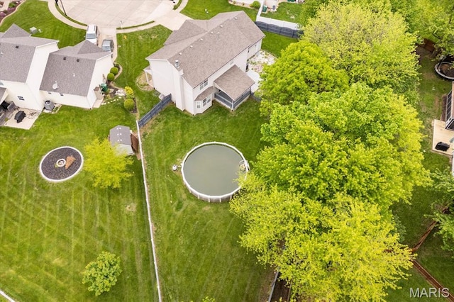 drone / aerial view