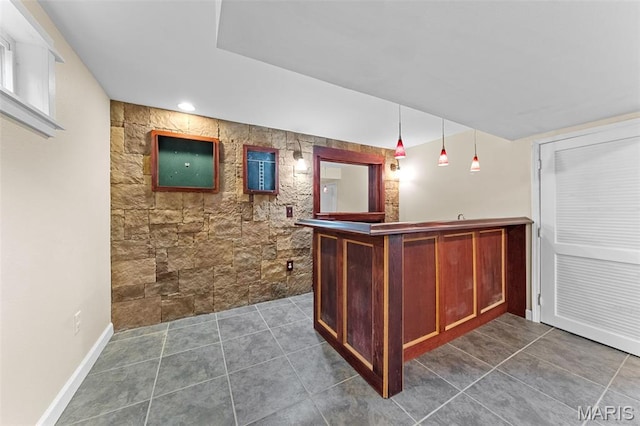 1102 Danielle Elizabeth Ct, Ofallon, MO 63366 - community bar area with tile patterned floors and pendant lighting