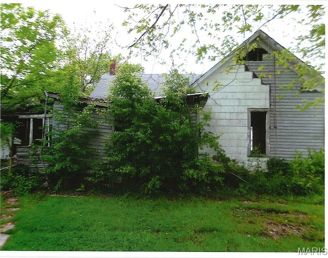 456 E 2595th Ave, Ramsey, IL 62080 - view of rear view of house