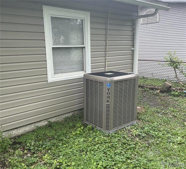 2820 Birch Ave, Granite City, IL 62040 - exterior view of central AC unit