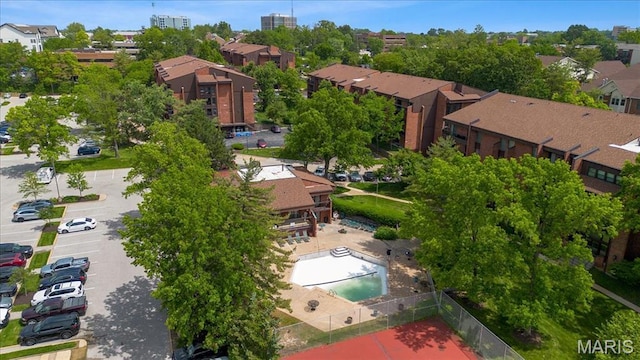 572 Coeur De Royale Dr Unit 105, Saint Louis, MO 63141 - aerial perspective of suburban area