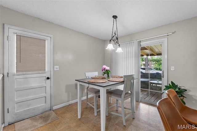 804 Harvard St, Sikeston, MO 63801 - dining space with baseboards