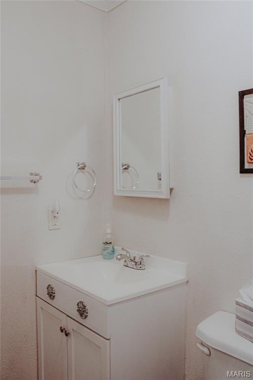 205 Watts St, Park Hills, MO 63601 - half bathroom featuring vanity and toilet