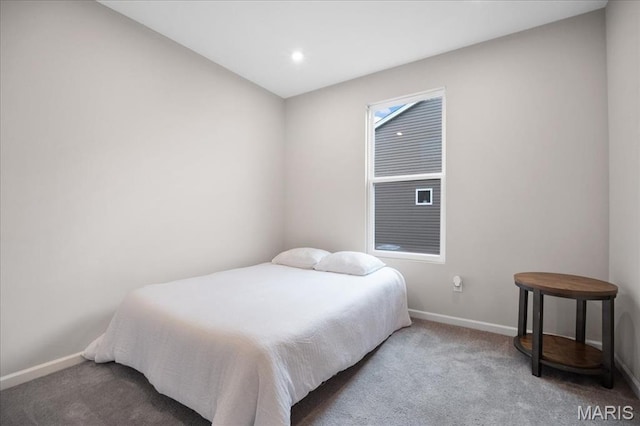 719 Myatt Dr, Wentzville, MO 63385 - carpeted bedroom featuring baseboards and recessed lighting