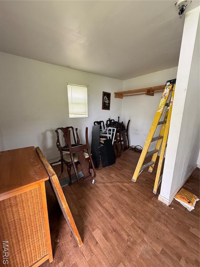 226 Dixie St, Sikeston, MO 63801 - misc room with wood finished floors