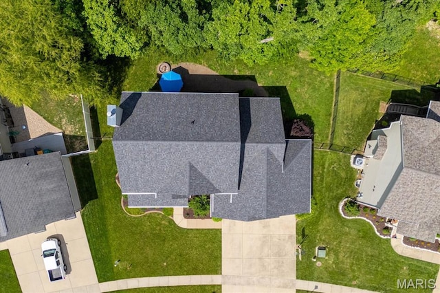 1438 Arbor Green Trl, Ofallon, IL 62269 - view from above of property