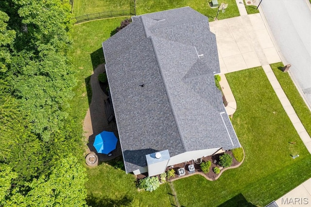 1438 Arbor Green Trl, Ofallon, IL 62269 - view from above of property