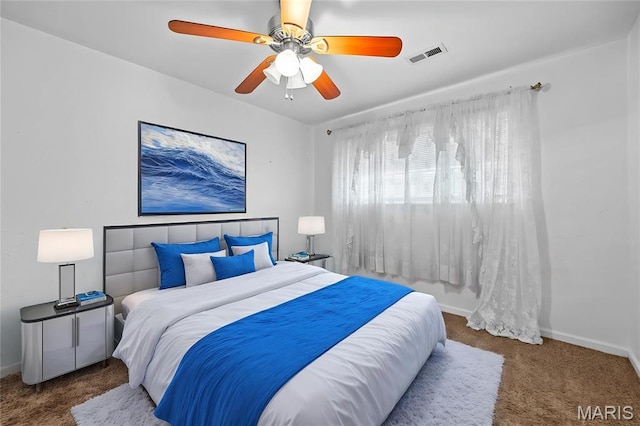 1811 Gascony Parc Dr Unit 1811, Lake St Louis, MO 63367 - bedroom with carpet, baseboards, and ceiling fan