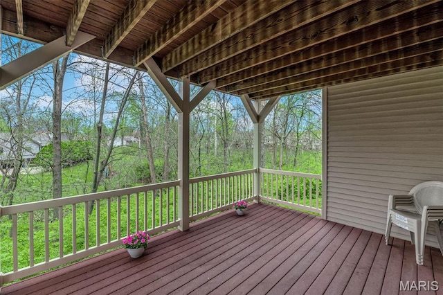 1204 Cobblestone Ter, Lake St Louis, MO 63367 - view of wooden terrace