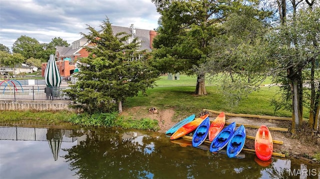 1204 Cobblestone Ter, Lake St Louis, MO 63367 - surrounding community featuring a water view
