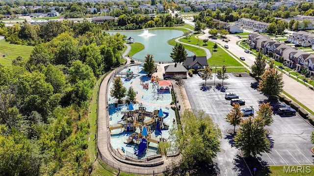 1204 Cobblestone Ter, Lake St Louis, MO 63367 - drone / aerial view of a nearby body of water