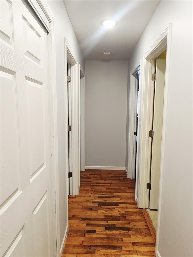 1104 Ringo St, Mexico, MO 65265 - corridor featuring wood finished floors and baseboards