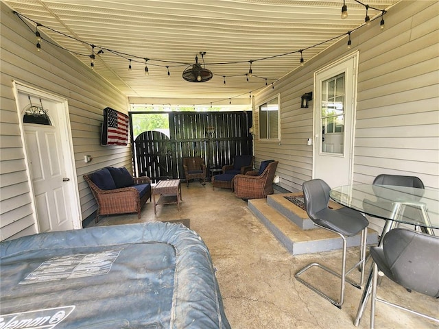 1104 Ringo St, Mexico, MO 65265 - view of patio with outdoor lounge area