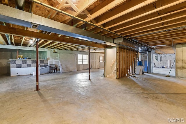 122 Morgan Lake Rd, De Soto, MO 63020 - basement with stairs