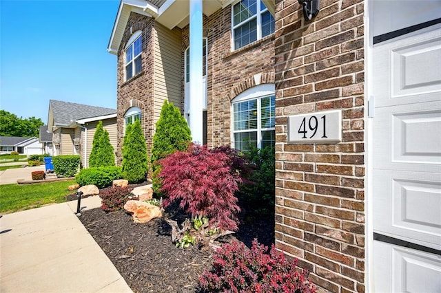 491 Cypress Creek Ln, Imperial, MO 63052 - view of home's exterior with brick siding