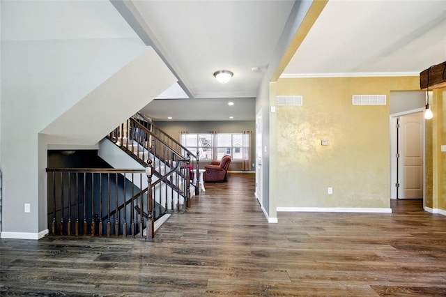 491 Cypress Creek Ln, Imperial, MO 63052 - foyer with wood finished floors and baseboards